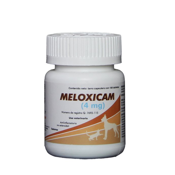 MELOXICAM 4 MG 100 TABLETAS