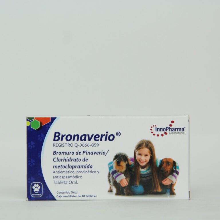 BRONAVERIO de 20 TABLETAS