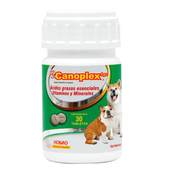 CANOPLEX AGS. 30 TABS. suplemento nutricional para perro Medivet Puebla