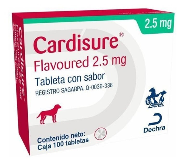 CARDISURE FLAVOURED 2.5 MG 100 TABS.