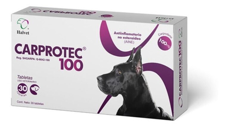 CARPROTEC 100 MG (30 TABLETAS) ANTIINFLAMATORIO NO ESTEROIDEO