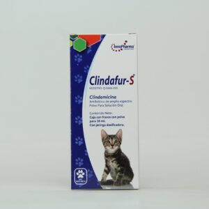 CLINDAFUR-S Clindamicina en SOLUCIÓN ORAL 30 ML