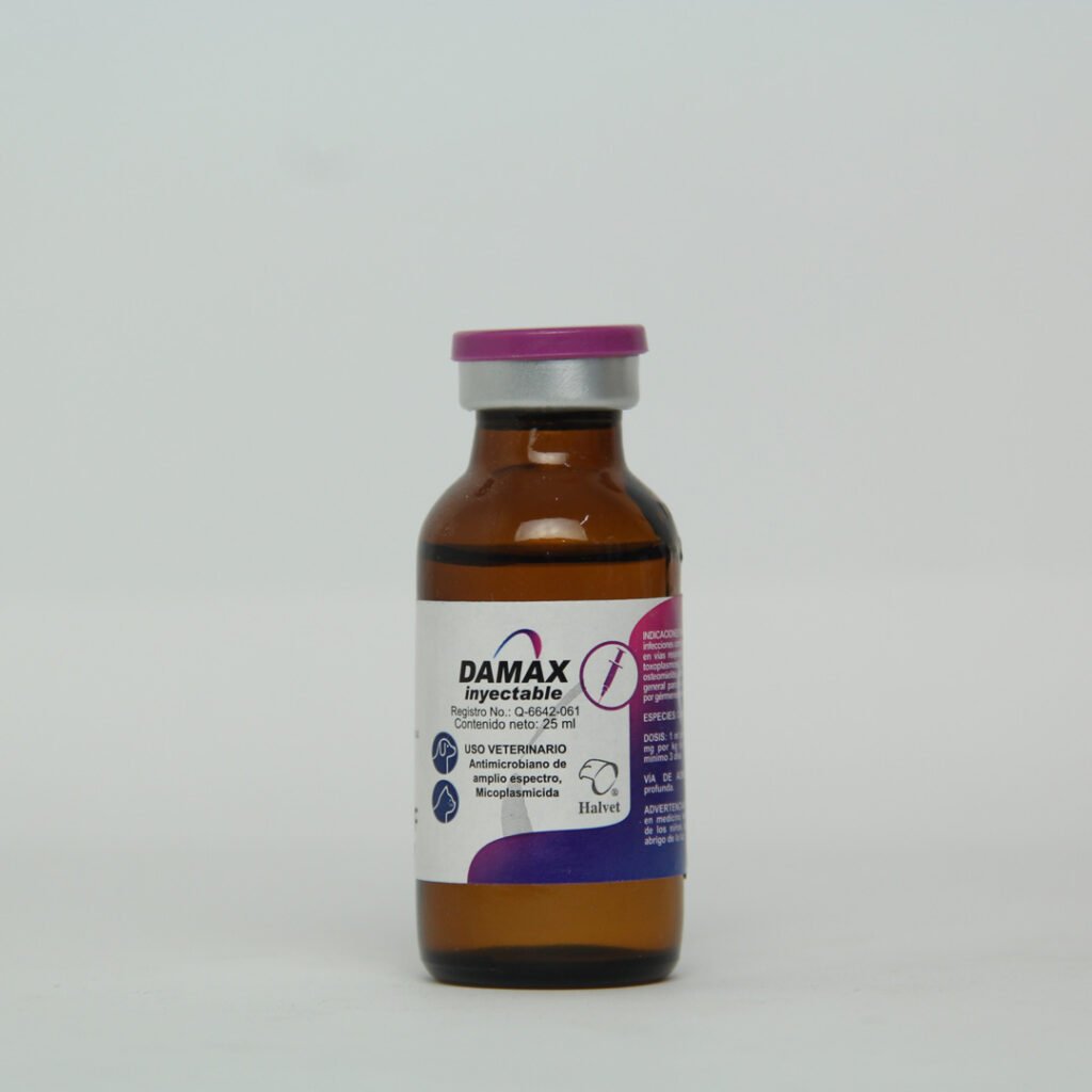 DAMAX 25 ML INYECTABLE