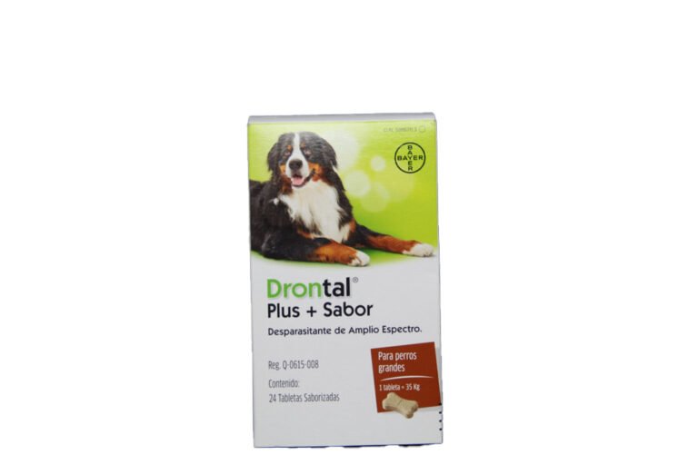 DRONTAL PLUS 35 KG (6 X 4 TABLETAS) DESPARASITANTE INTERNO