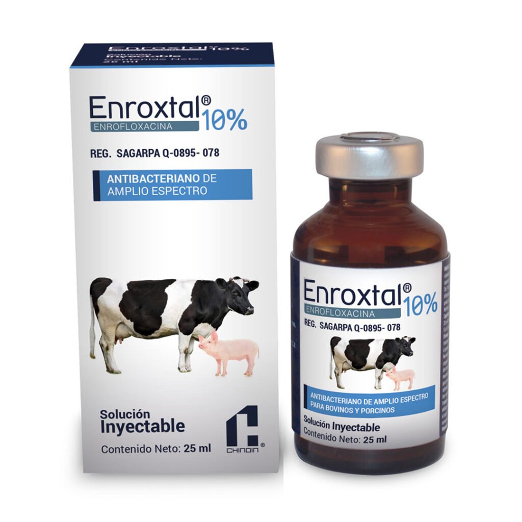 ENROXTAL 10% INYECTABLE 25 ML Tratamiento de infecciones bacterianas