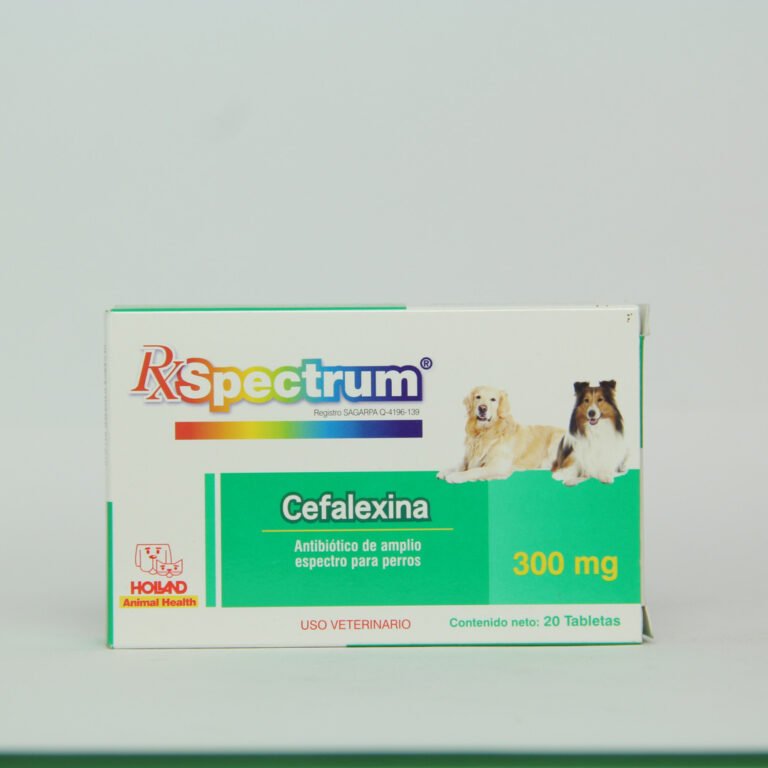 SPECTRUM CEFALEXINA 300 MG de 20 TABLETAS