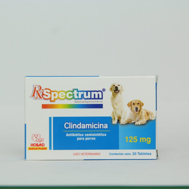 SPECTRUM CLINDAMICINA 125 MG de 20 TABLETAS