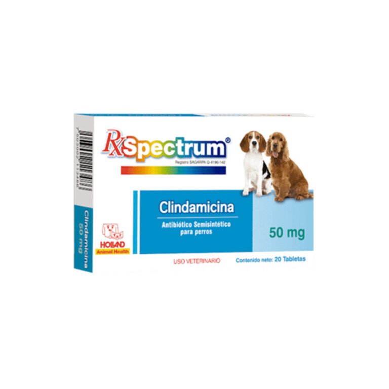 SPECTRUM CLINDAMICINA 50 MG de 20 TABLETAS