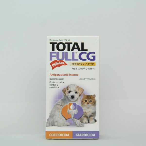 TOTAL FULL CG PERROS Y GATOS SUSPENSIÓN de 150 ML