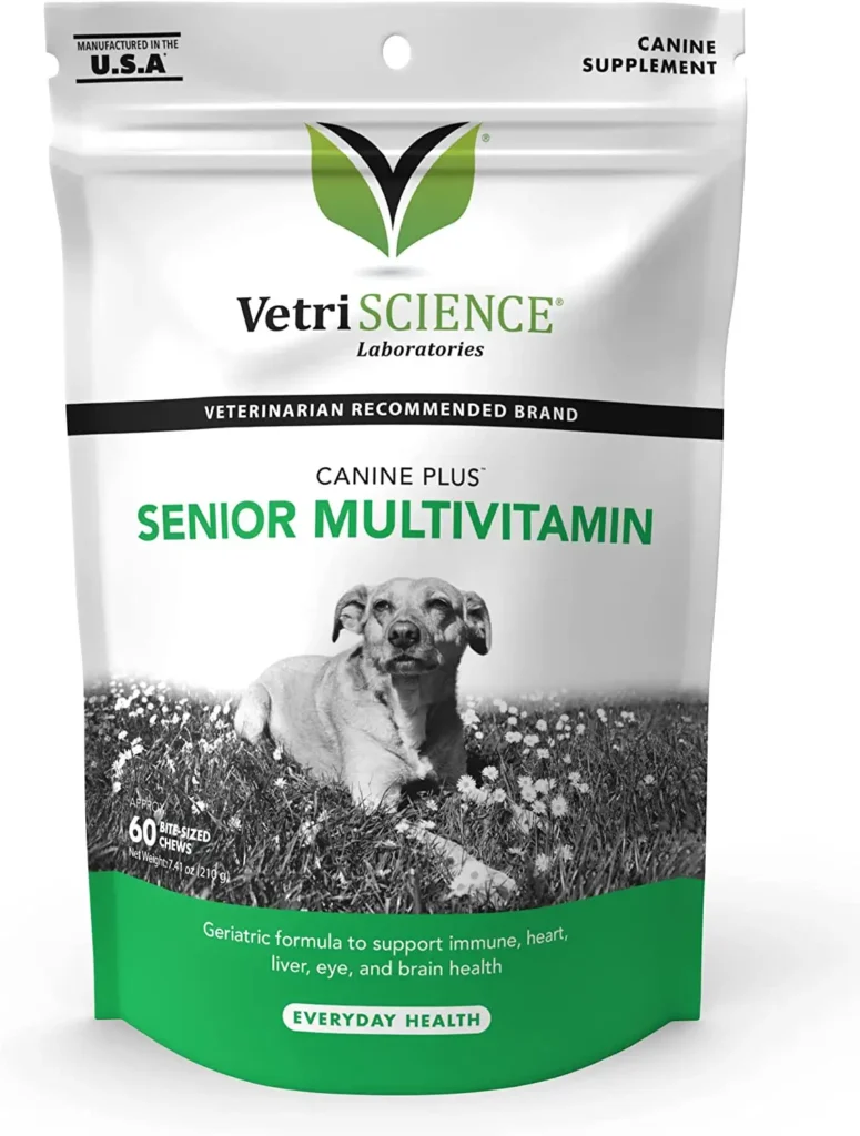 CANINE PLUS SENIOR MULTIVITAMINICOS 60 SOFT CHEWE suplemento nutricional para perro medivet puebla