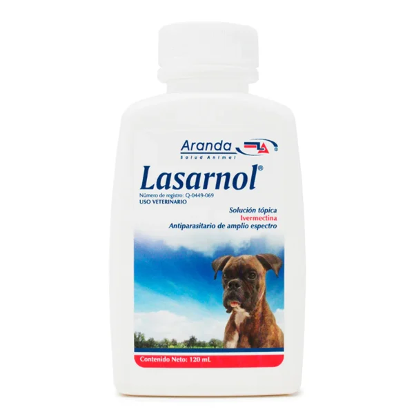 Lasarnol 120 ml aranda salud animal medivet puebla