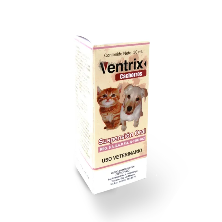 VENTRIX SUSPENSIÓN 30 ML antiparasitario