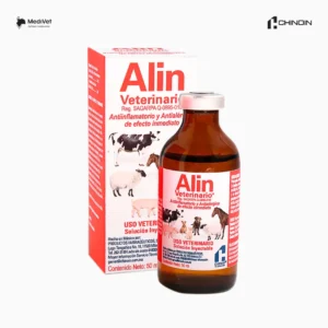 ALIN VETERINARIO INY 50 ML Solución inyectableAntiinflamatorio y antialérgico de efecto inmediato en bovinos, equinos, gatos y perros. Medivet Puebla