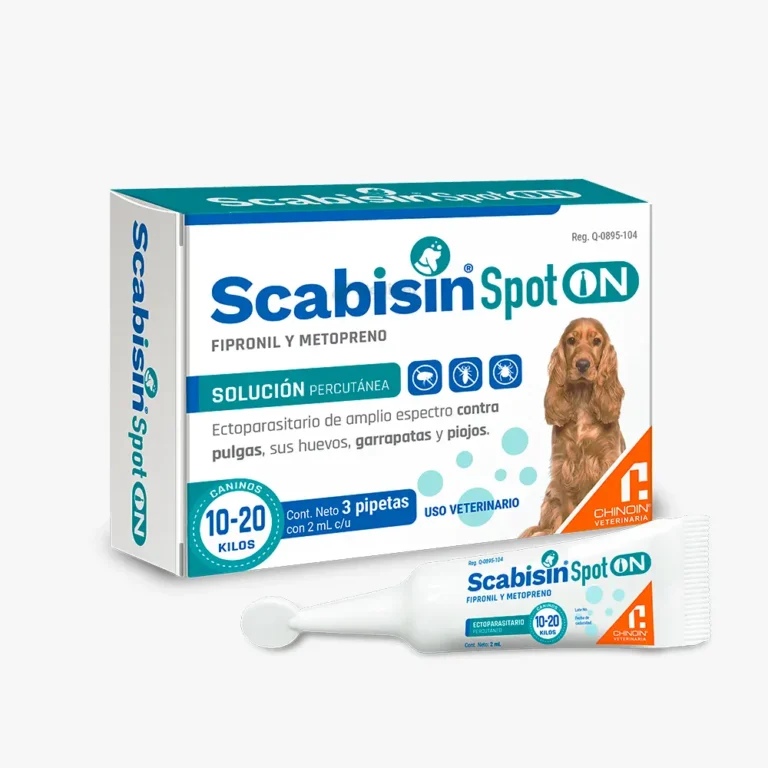 SCABISIN SPOT ON 10 a 20 KG 3 PIPETAS